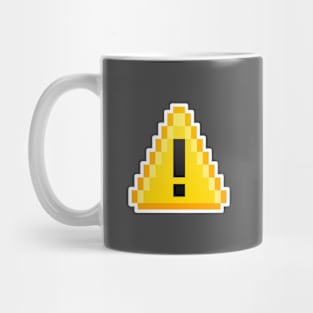 Pixel Warning Mug